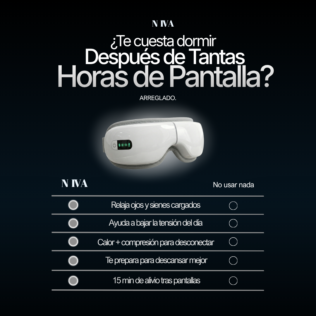 SUAVÉA™ Masajeador Ocular Relajante