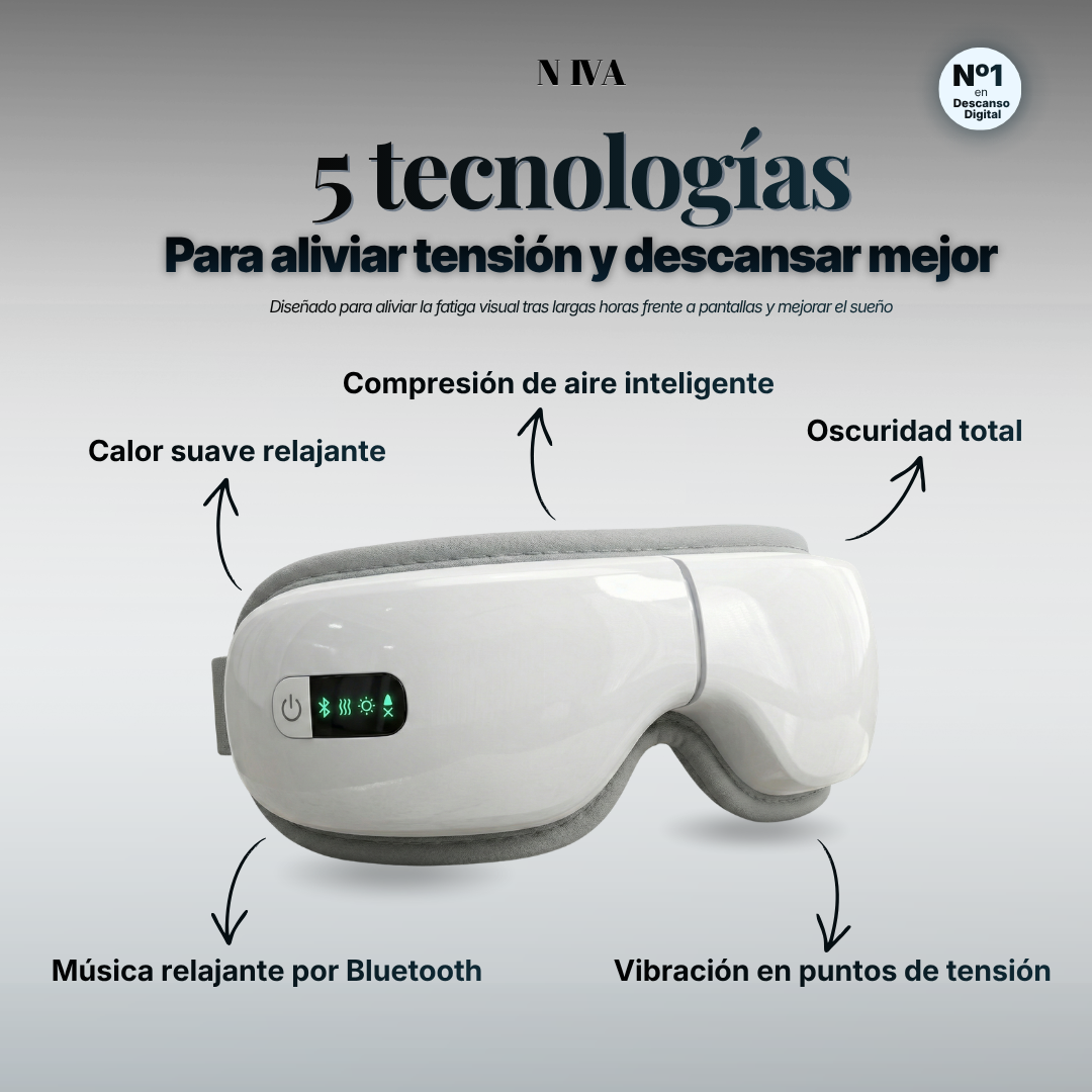 SUAVÉA™ Masajeador Ocular Relajante