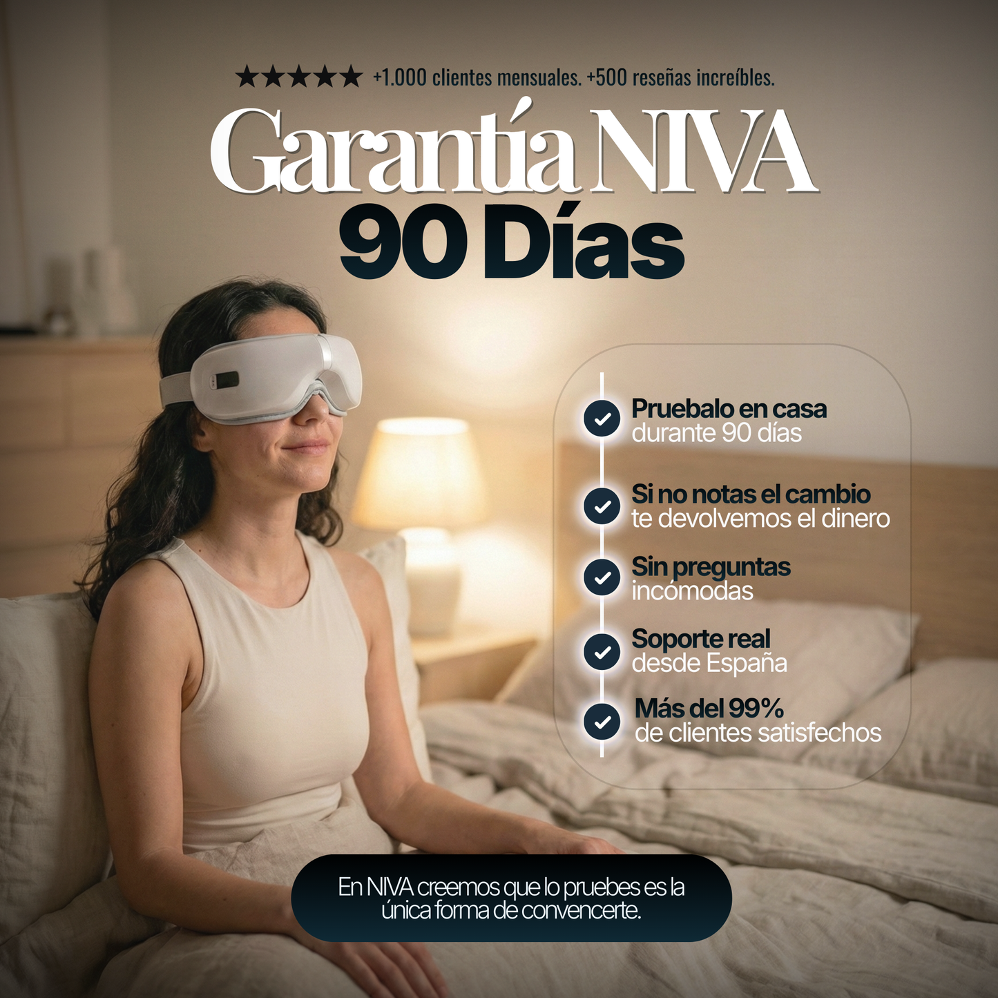 SUAVÉA™ Masajeador Ocular Relajante